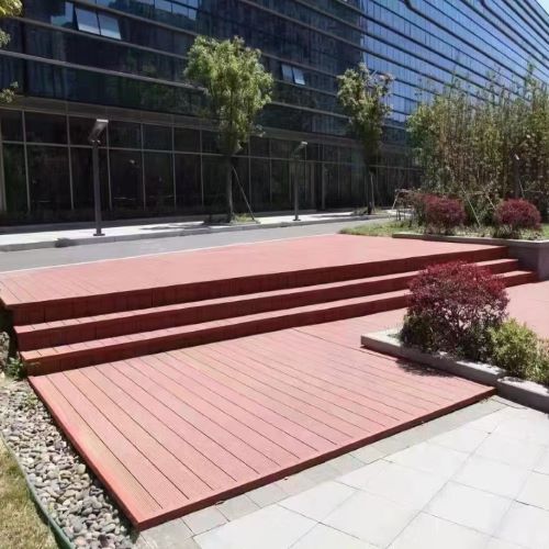 乌鲁木齐木塑地板铺设|广泛适用于家装别墅休闲区乌鲁木齐庭院、露台、阳台、泳池
